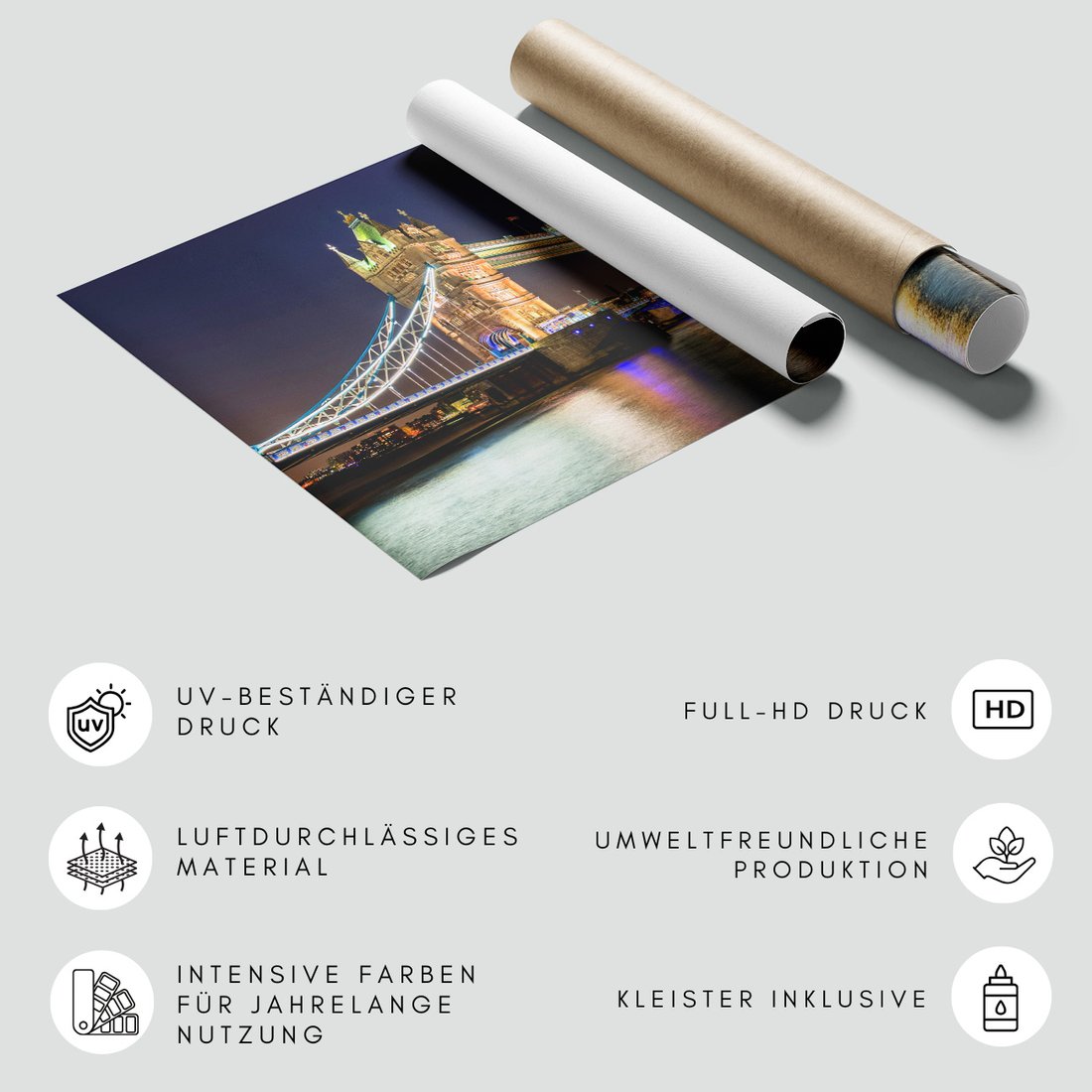 Fototapeta - tower bridge, Londyn, noc