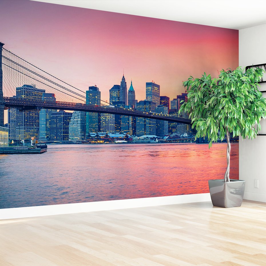 Fototapeta - miasto, most, rzeka