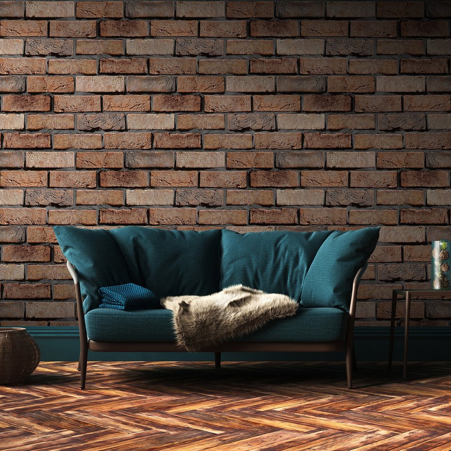 Tapeta - cegła, ściana, faktura