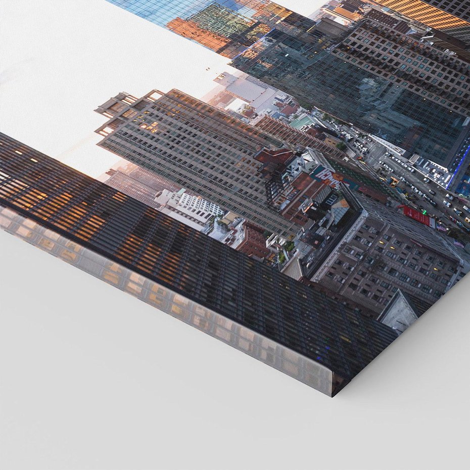 Obraz na płótnie - miasto, budynki, drapacze chmur