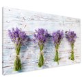 Obraz na płótnie - lawenda, kwiaty, bukiet