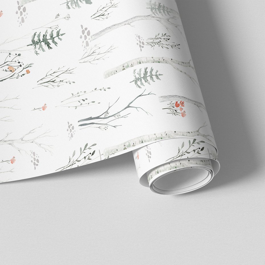 Tapeta - drzewa, brzozy, las