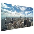 Obraz na płótnie - miasto, budynki, niebo
