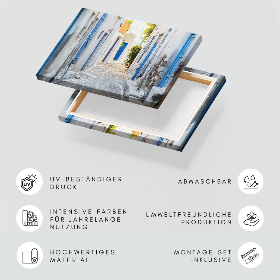 Obraz na płótnie - uliczka, miasto, architektura