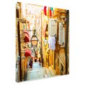 Obraz na płótnie - uliczka, schody, miasto