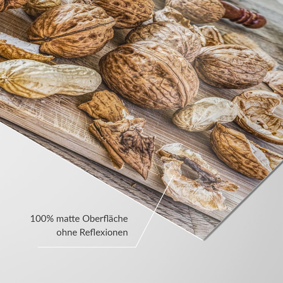 Fototapeta - orzechy, drewno, jedzenie