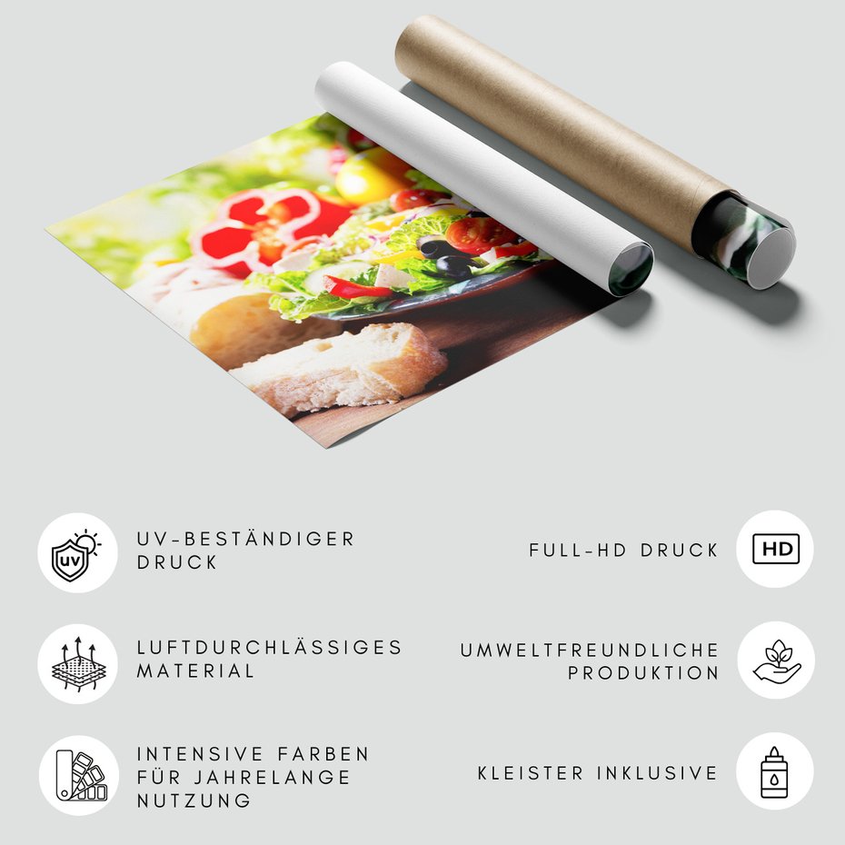 Fototapeta - sałatka, warzywa, jedzenie