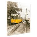 Obraz na płótnie - tramwaj, miasto, transport