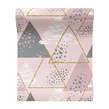 Tapeta - trójkąty, geometria, tło