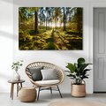 Obraz na płótnie - las, drzewa, natura
