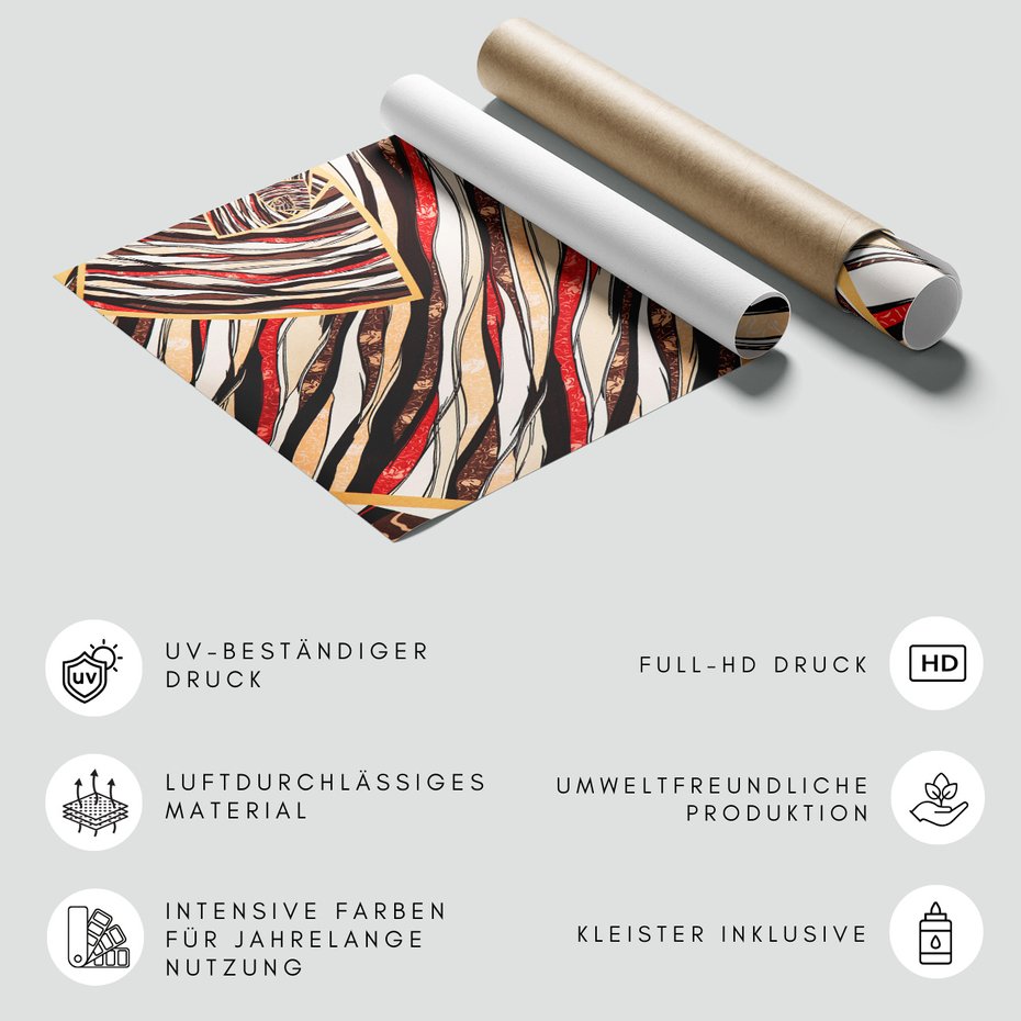 Fototapeta - wzór, abstrakcja, linie