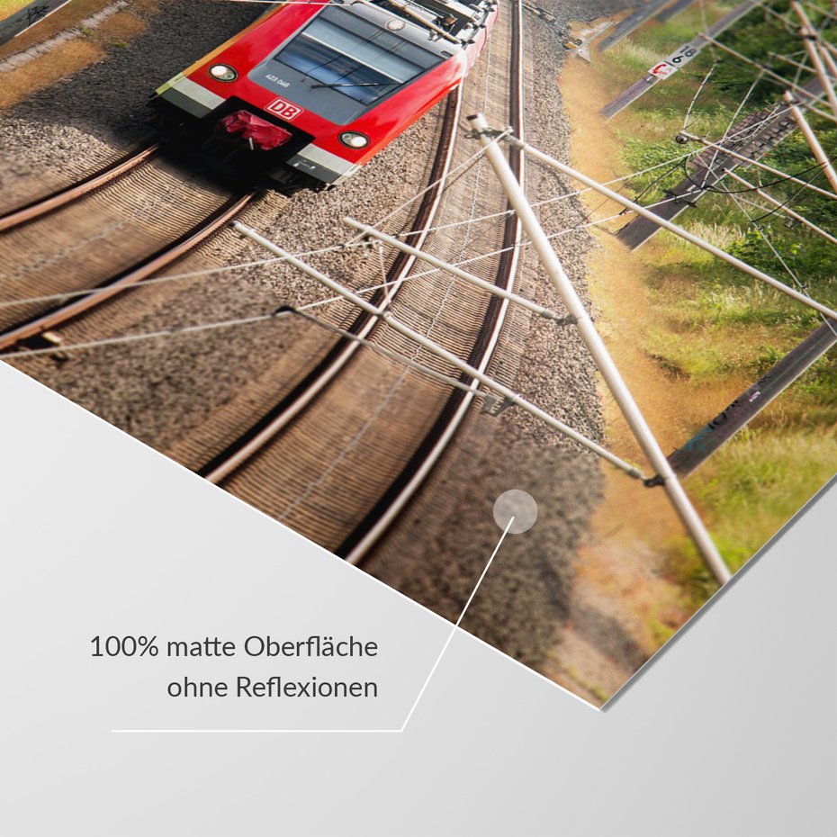 Fototapeta - pociąg, kolej, tory