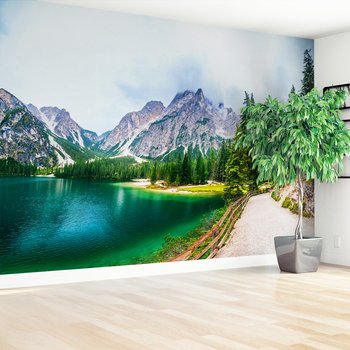Fototapeta - jezioro, góry, lasy