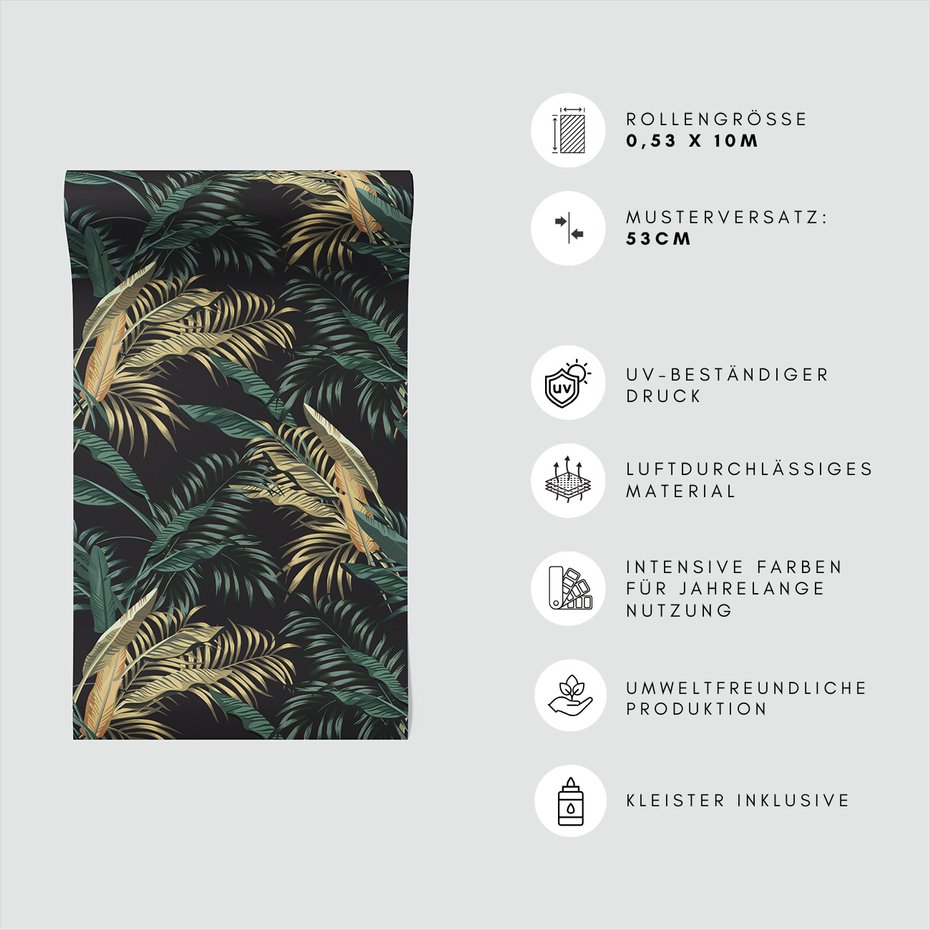 Tapeta - liście, rośliny, tropiki