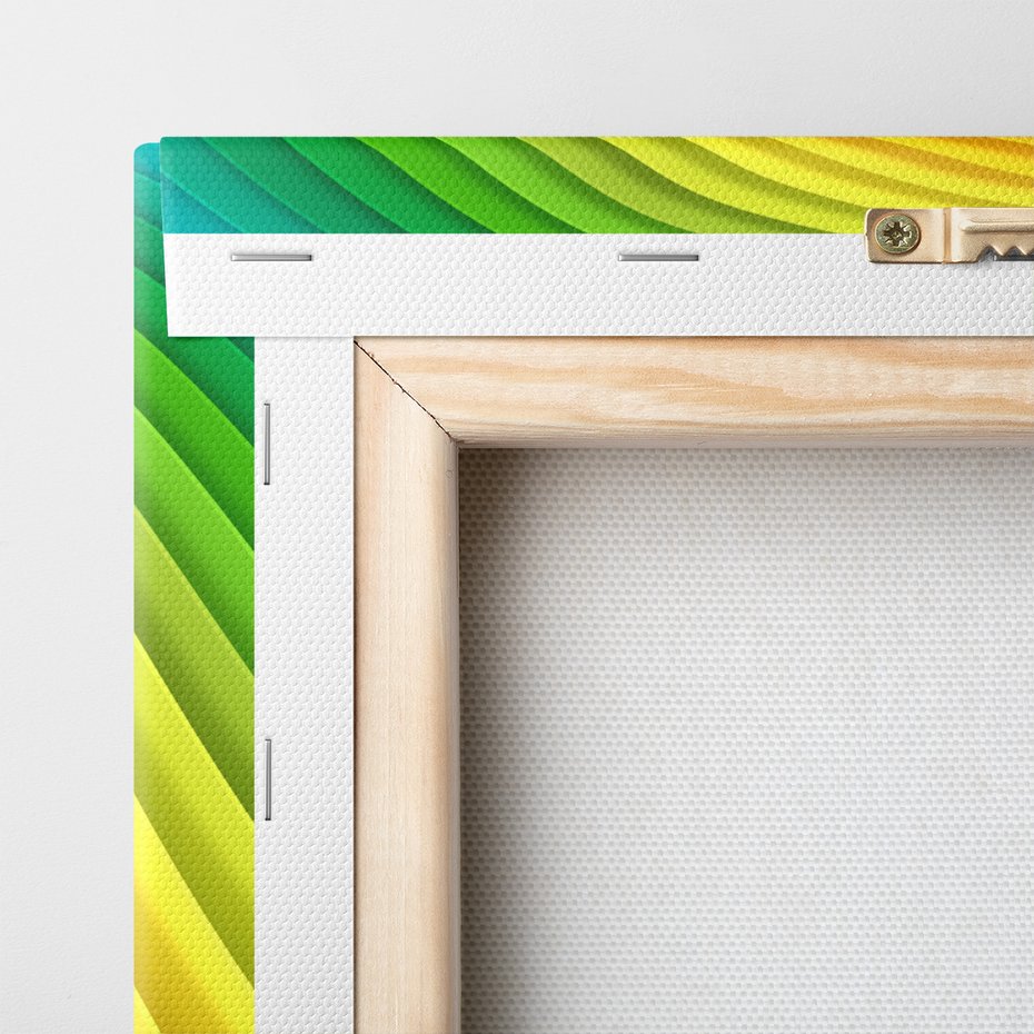 Obraz na płótnie - kolorowe, abstrakcja, tęcza