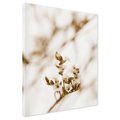Obraz na płótnie - kwiaty, beżowy, delikatny