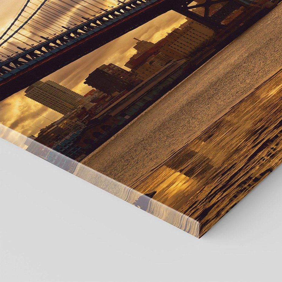 Obraz na płótnie - most, miasto, rzeka