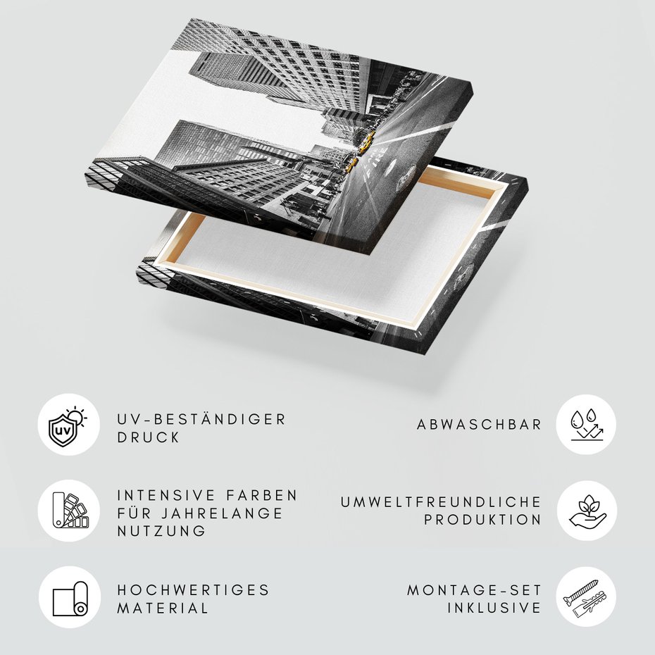 Obraz na płótnie - miasto, ulica, budynki