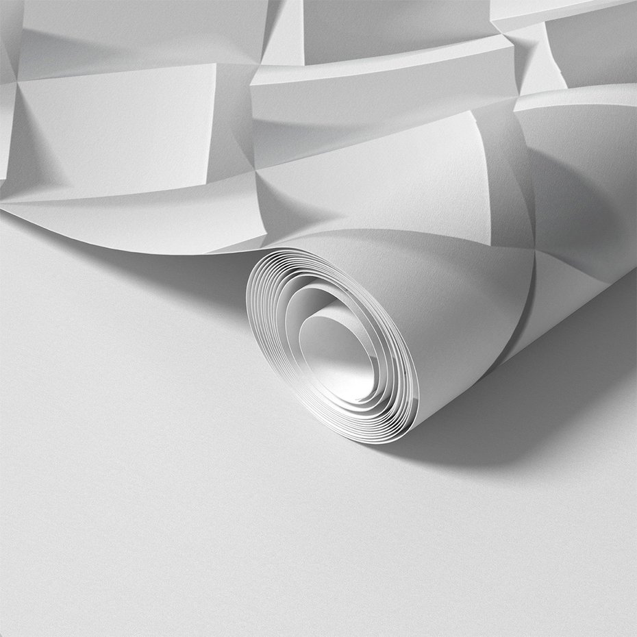 Tapeta - kostka, geometria, iluzja