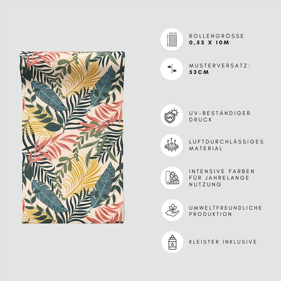 Tapeta - liście, tropiki, natura