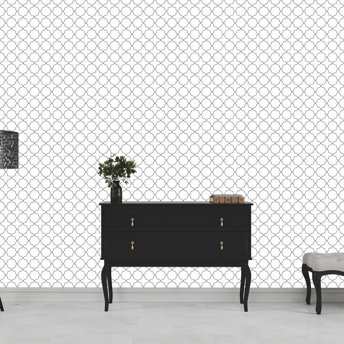 Tapeta - siatka, linie, kształt