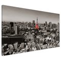 Obraz na płótnie - miasto, wieża, budynki