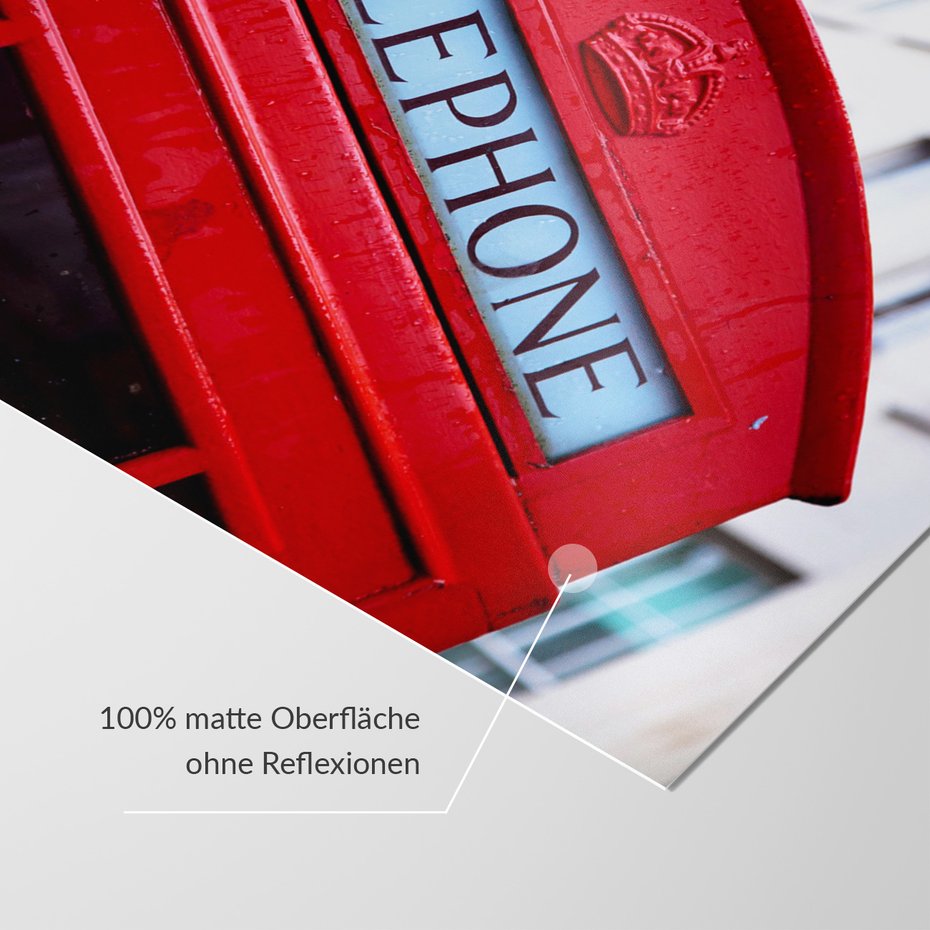 Fototapeta - budka telefoniczna, Londyn, czerwony