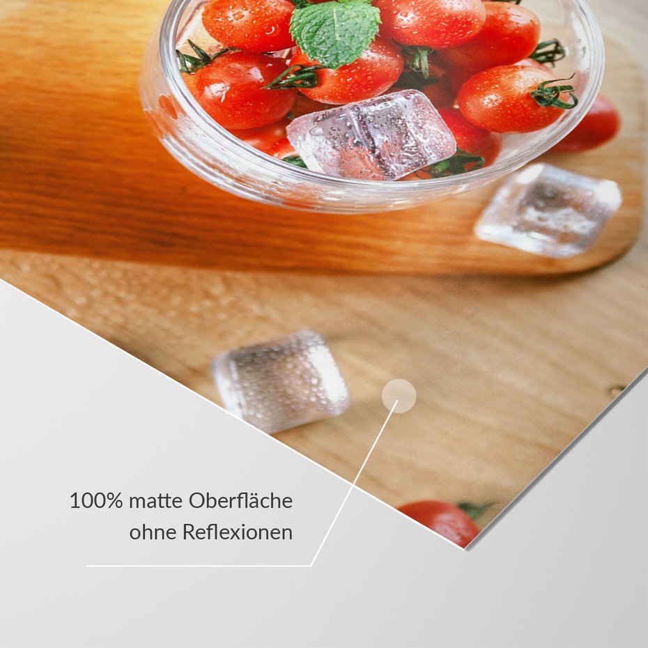 Fototapeta - pomidory, lód, mięta