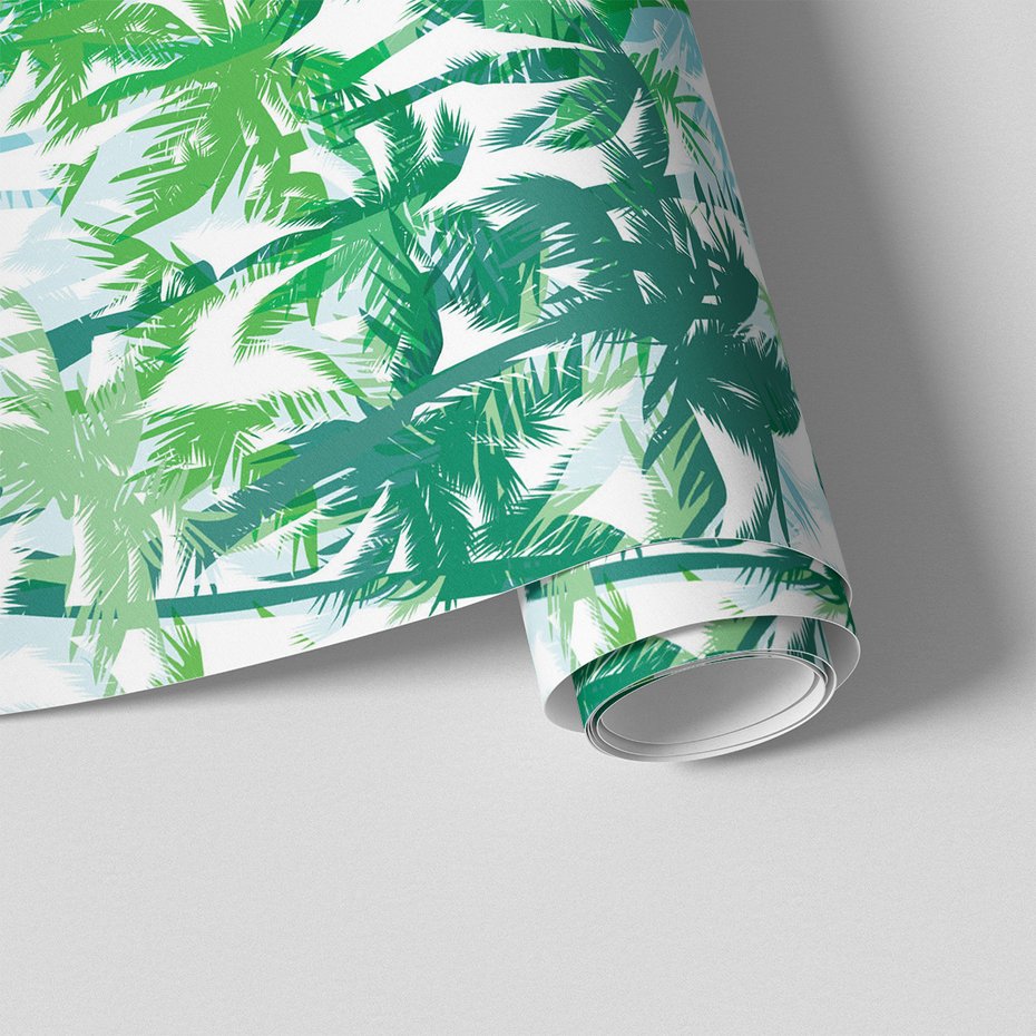 Tapeta - liście, palmy, lato