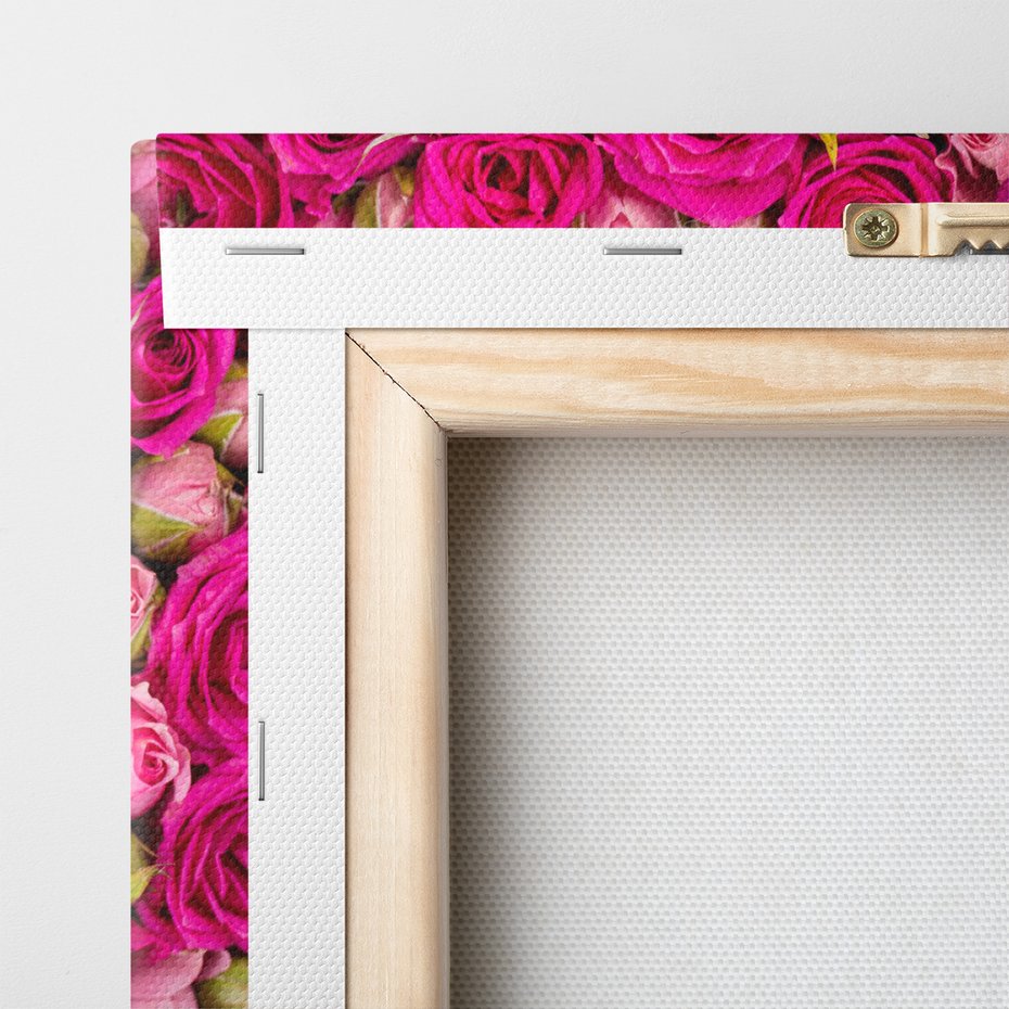 Obraz na płótnie - róże, kwiaty, bukiet