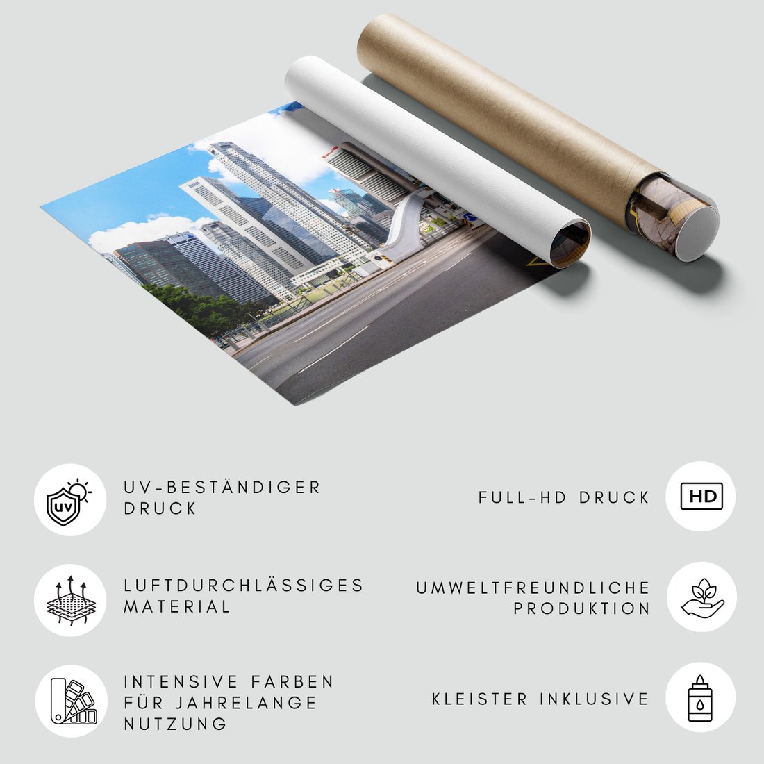 Fototapeta - miasto, most, budynki