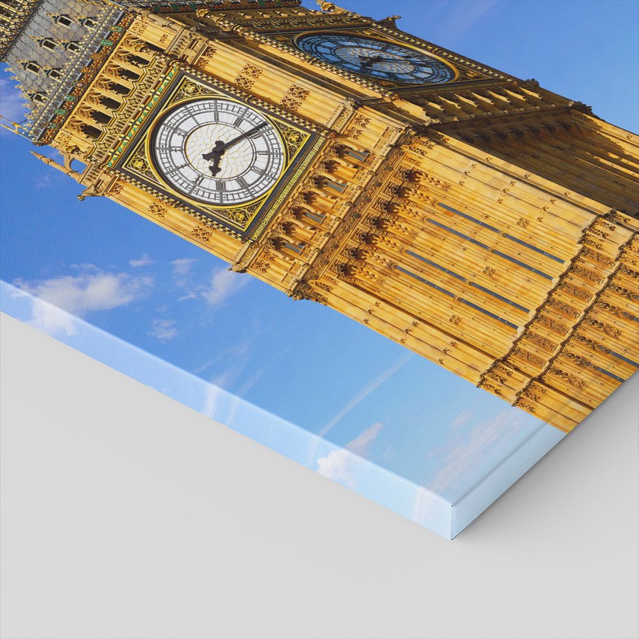 Obraz na płótnie - Big Ben, Londyn, zegar