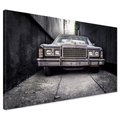 Obraz na płótnie - samochód, stary, ulica