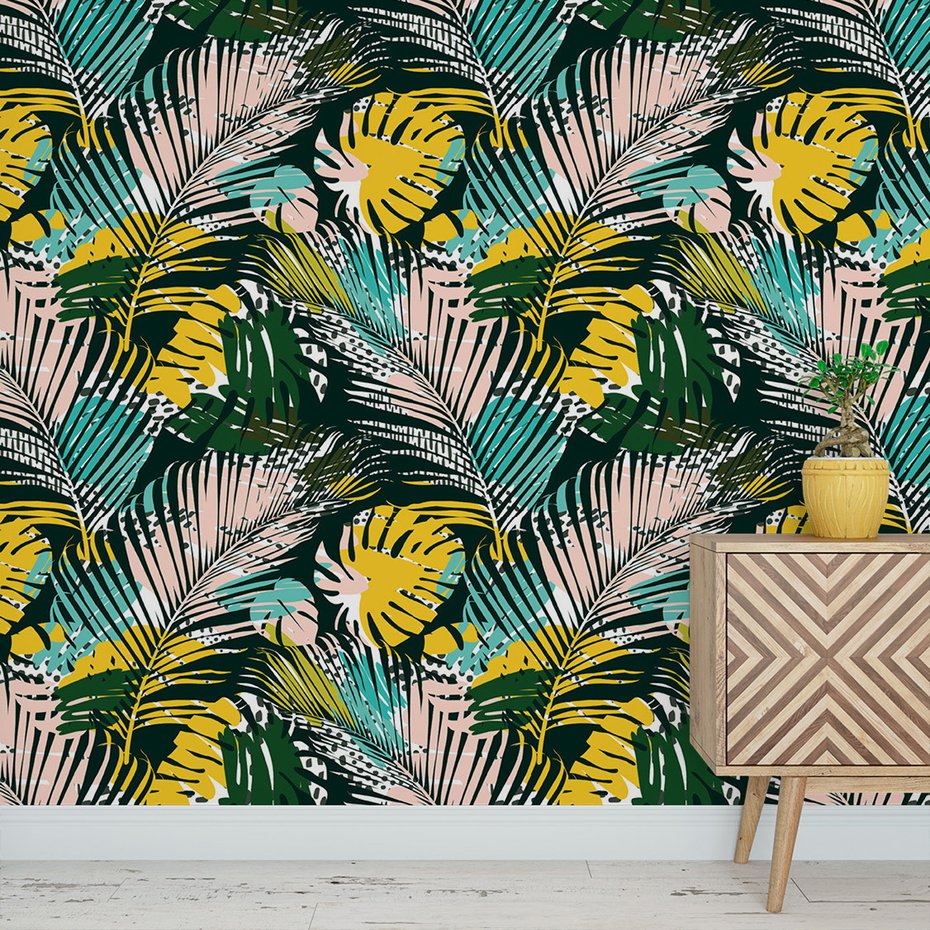 Tapeta - liście, tropiki, roślinność