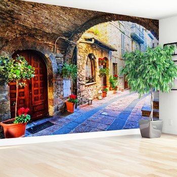 Fototapeta - uliczka, miasto, architektura