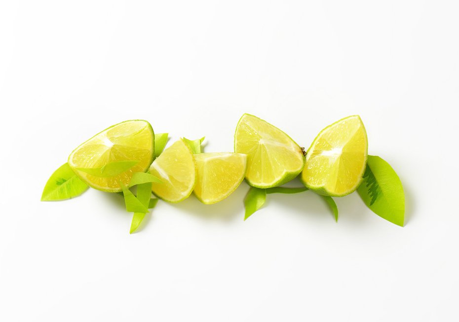 Fototapeta - limonki, owoce, cytrusy