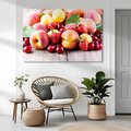 Obraz na płótnie - owoce, świeże, słodkie