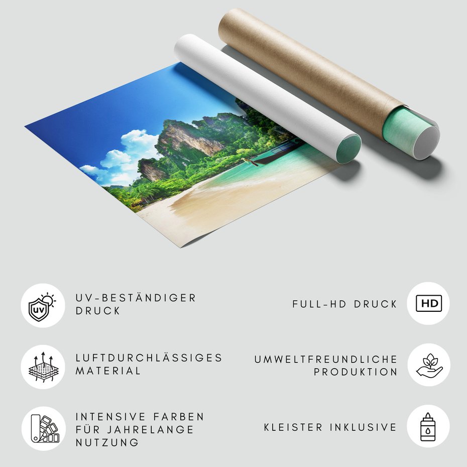 Fototapeta - plaża, morze, tropiki