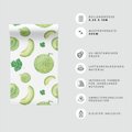 Tapeta - melon, liście, wzór