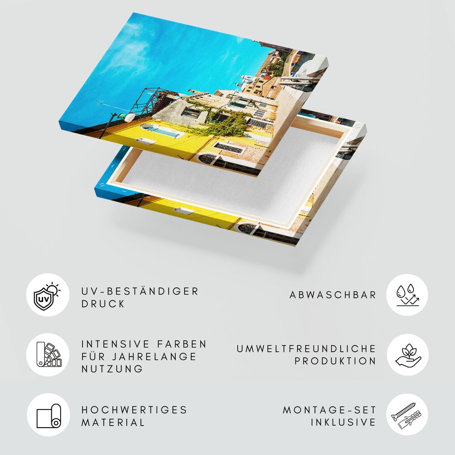 Obraz na płótnie - Wenecja, miasto, ulica