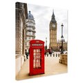 Obraz na płótnie - Londyn, budka telefoniczna, miasto