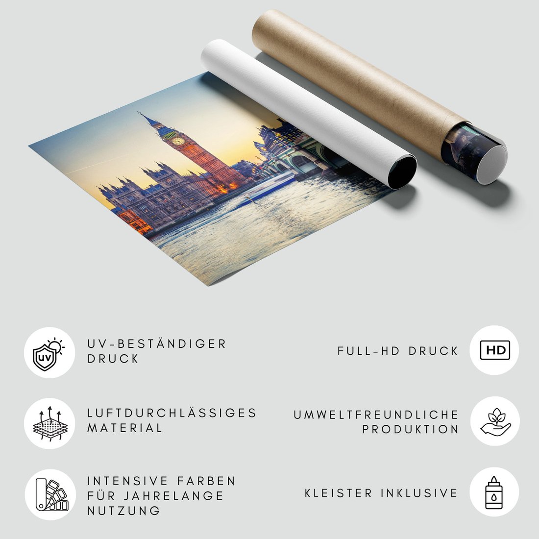 Fototapeta - Londyn, Big Ben, most