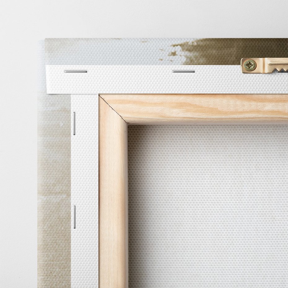 Obraz na płótnie - plaża, piasek, woda