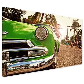 Obraz na płótnie - samochód, ulica, Kuba