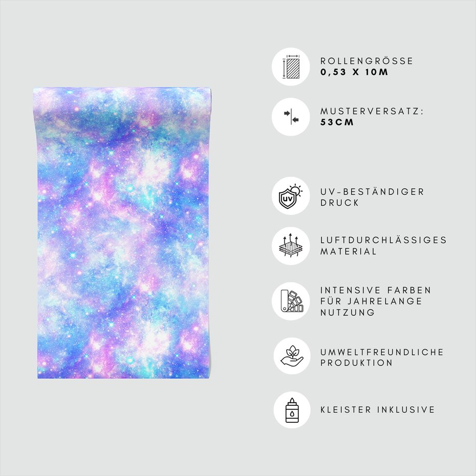 Tapeta - galaktyka, gwiazdy, przestrzeń