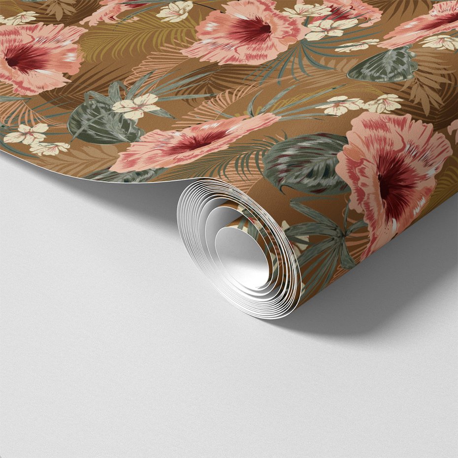 Tapeta - kwiaty, liście, natura