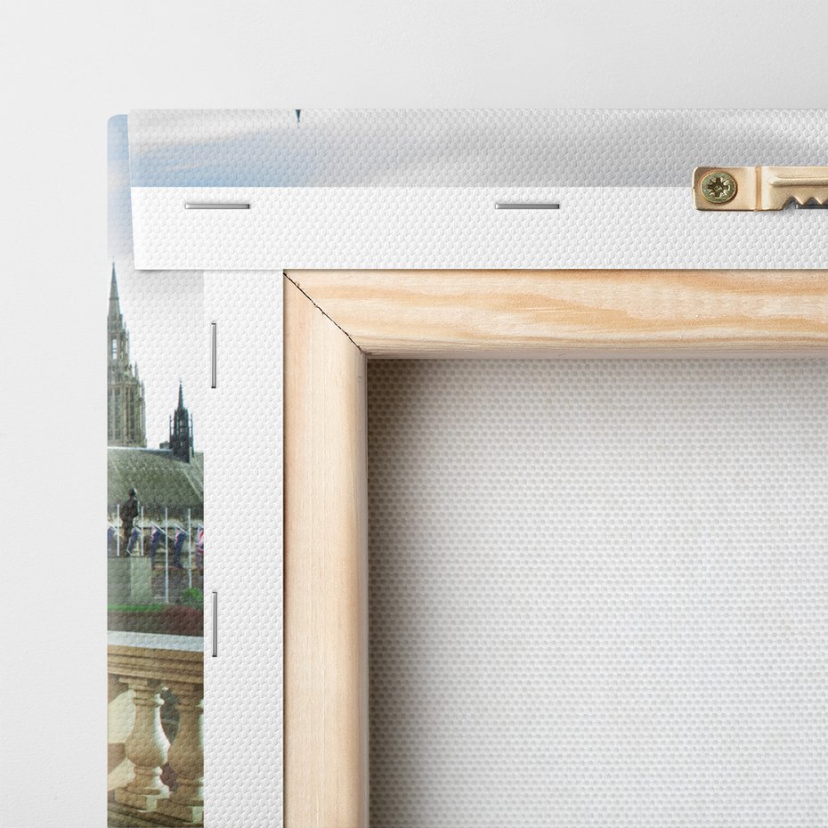 Obraz na płótnie - Londyn, budka telefoniczna, miasto