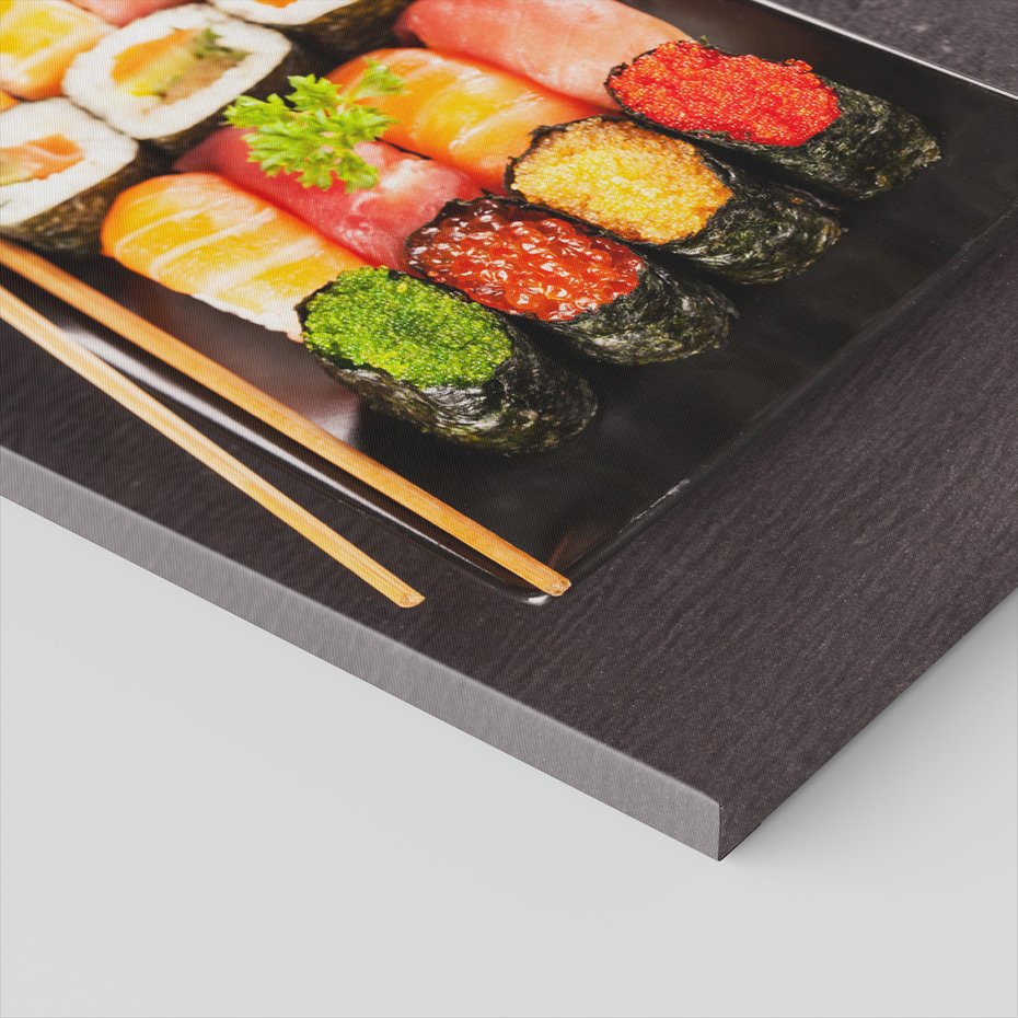 Obraz na płótnie - sushi, jedzenie, kuchnia