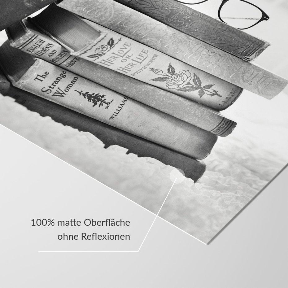 Fototapeta - książki, okulary, stosik