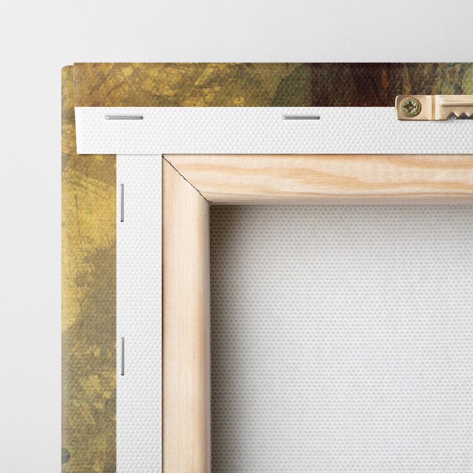 Obraz na płótnie - abstrakcja, portret, oko